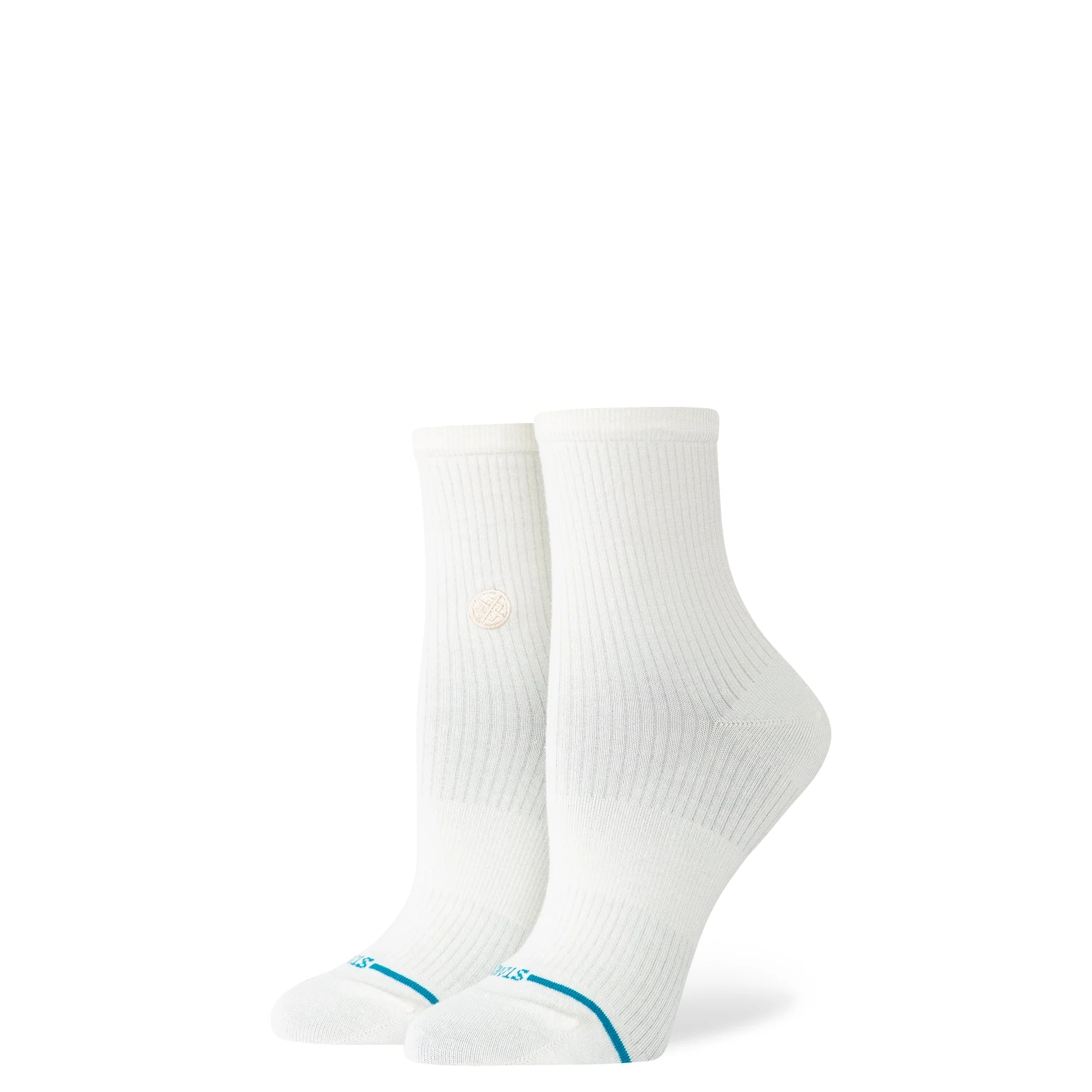 FINE RIB QUARTER SOCK