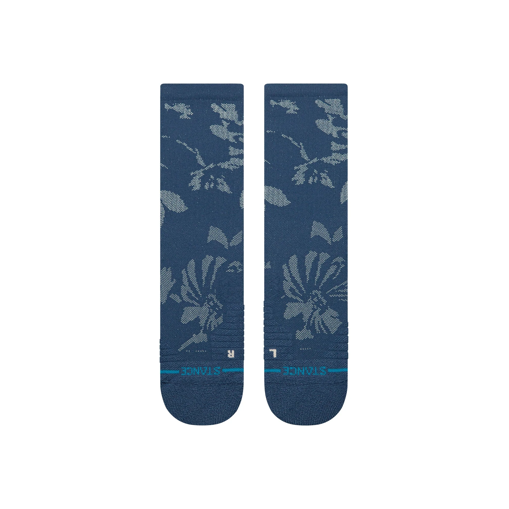 FLORA SCAN MID RIBBED CREW SOCK - Image 2