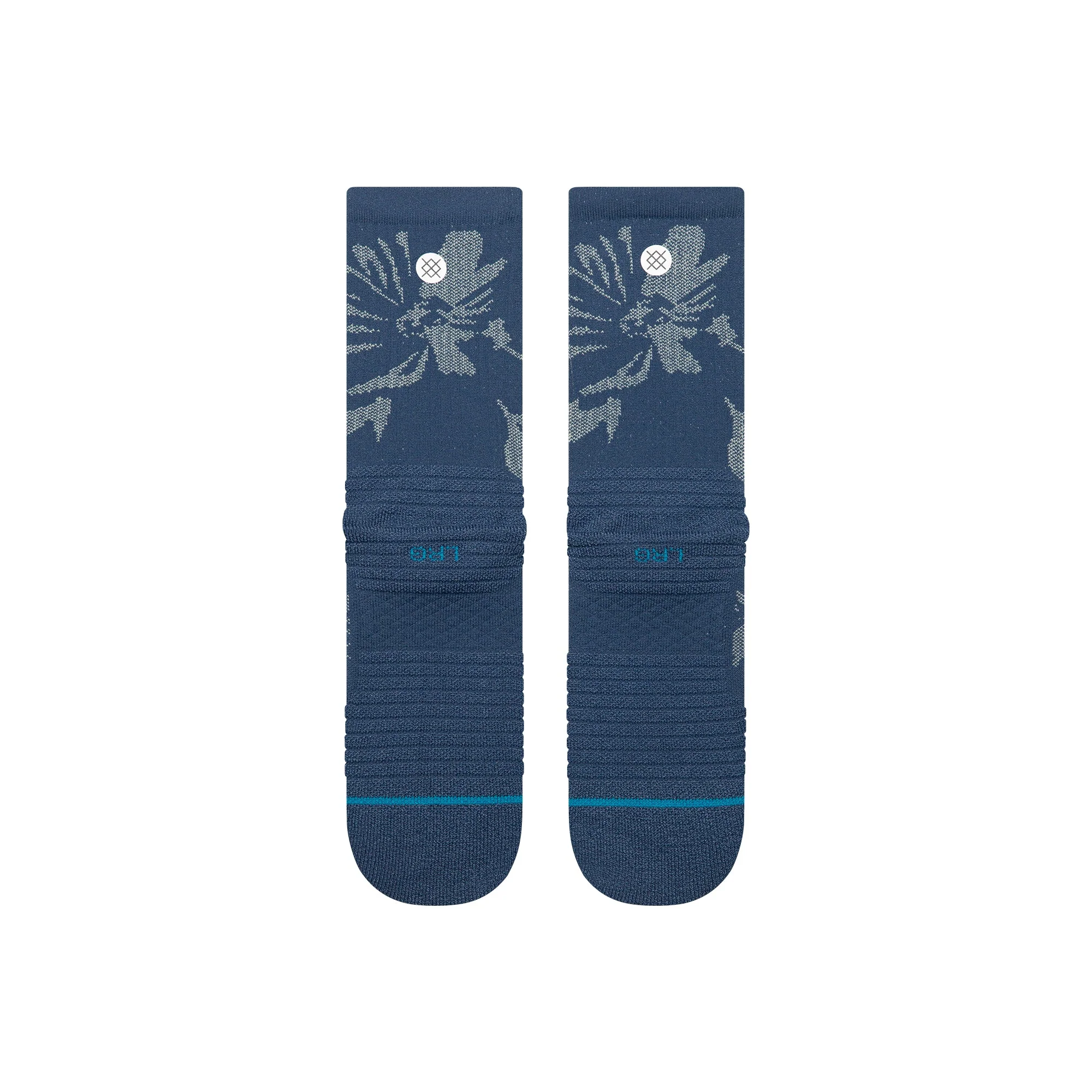 FLORA SCAN MID RIBBED CREW SOCK - Image 3