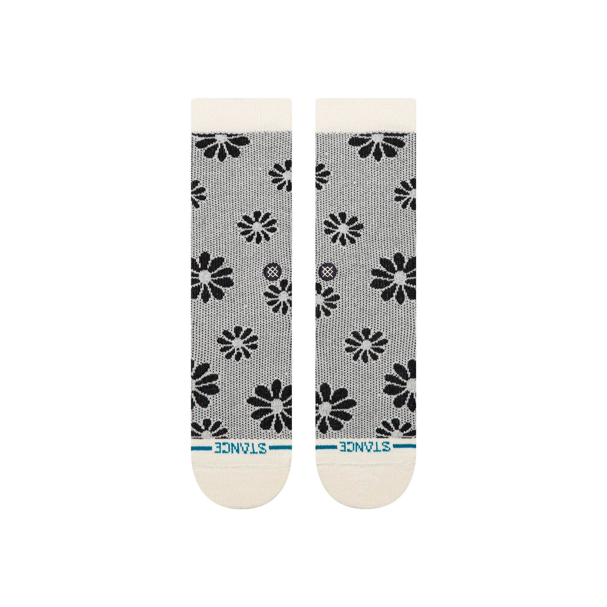 FLORAL STITCH CREW SOCK - Image 3