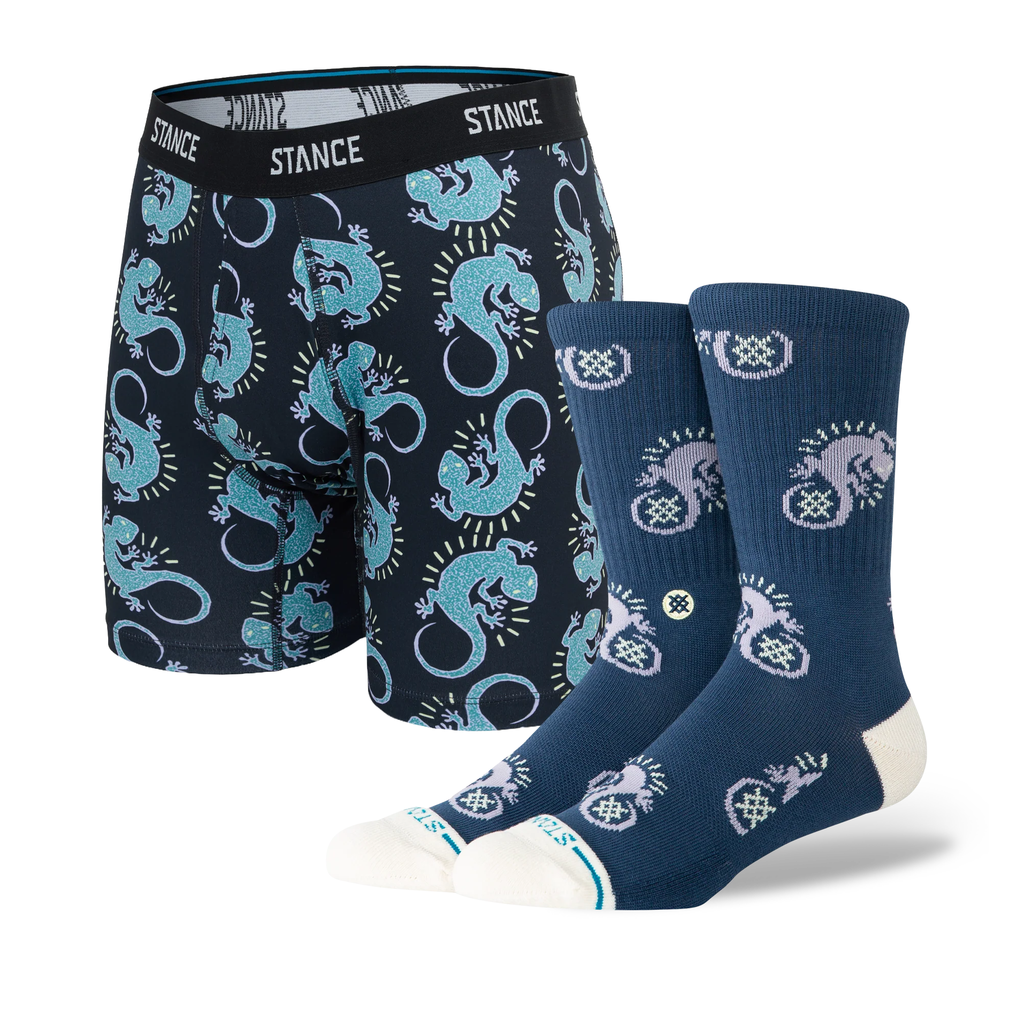 GECKO CREW AND BOXER BRIEF 2 PACK