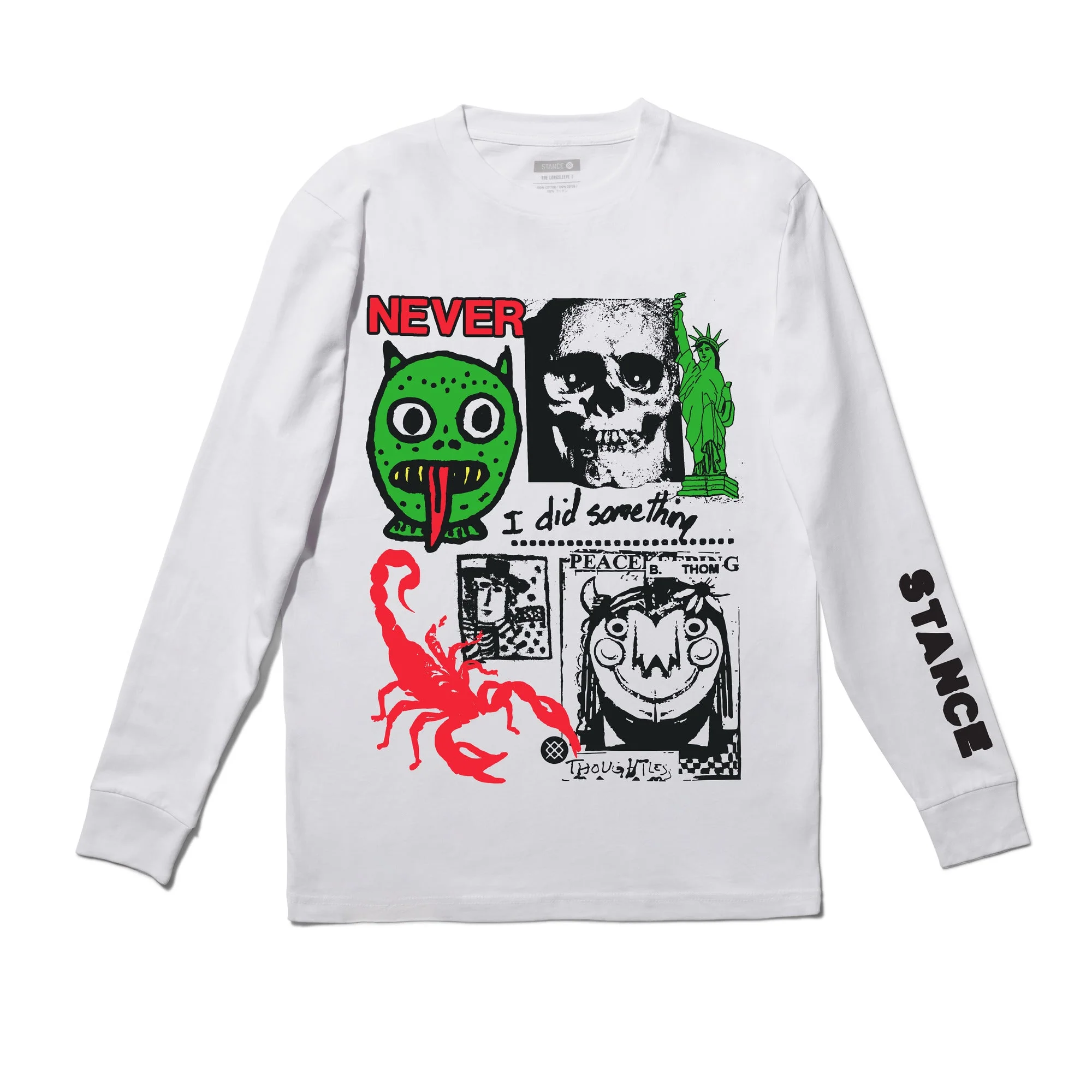 I DID SOMETHING LONG SLEEVE T-SHIRT - Image 3