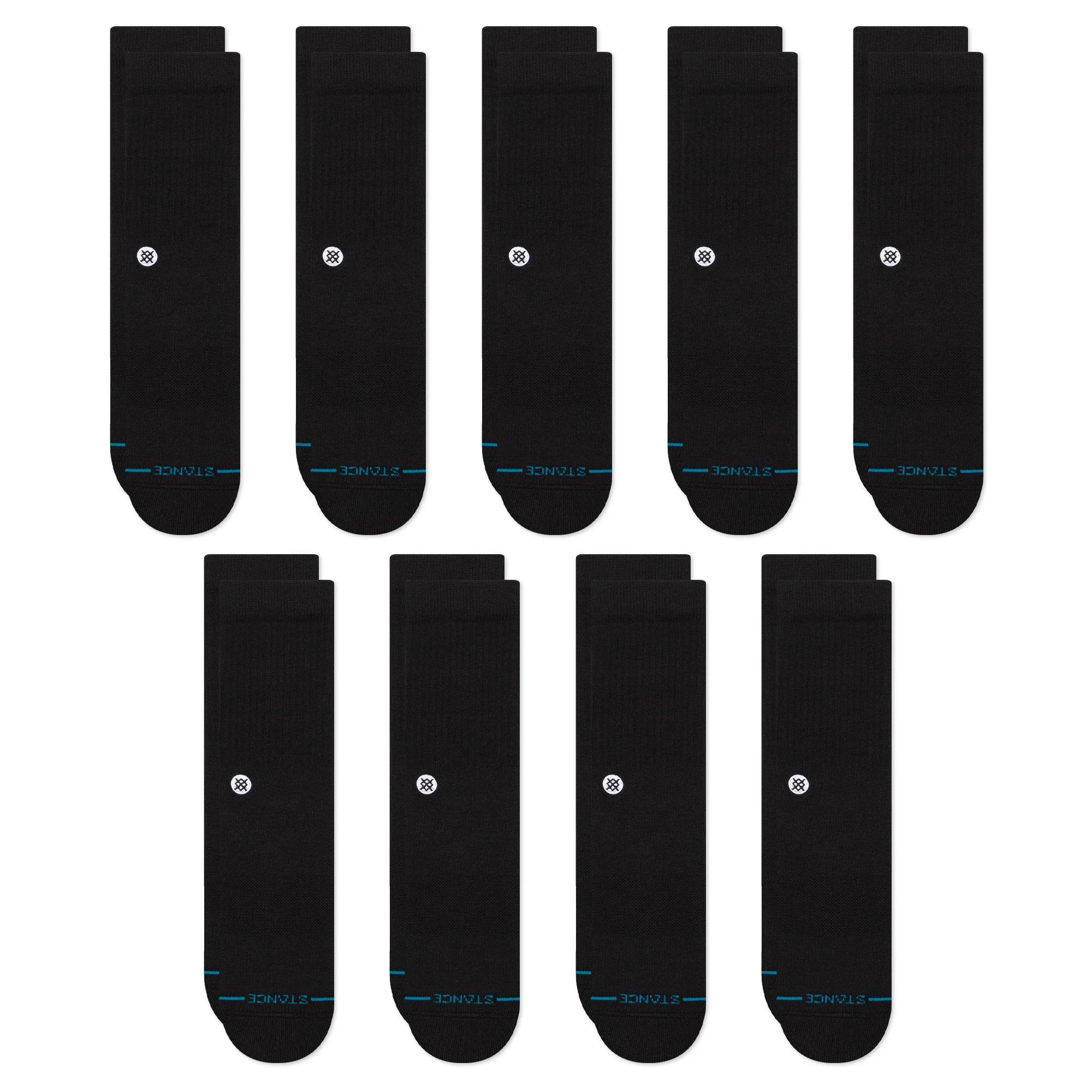 ICON CREW SOCK 9 PACK