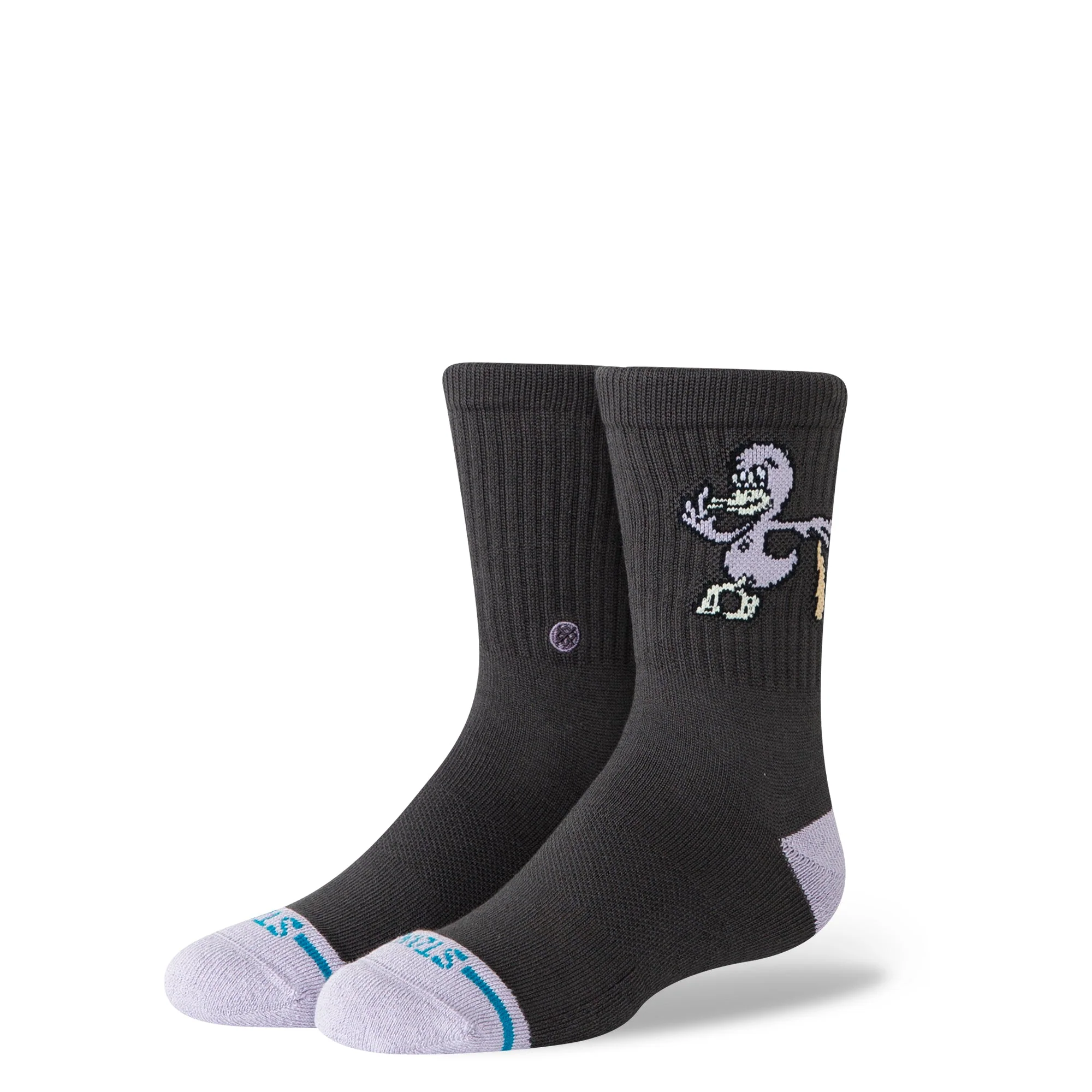 KIDS LIGHTS OUT CREW SOCK