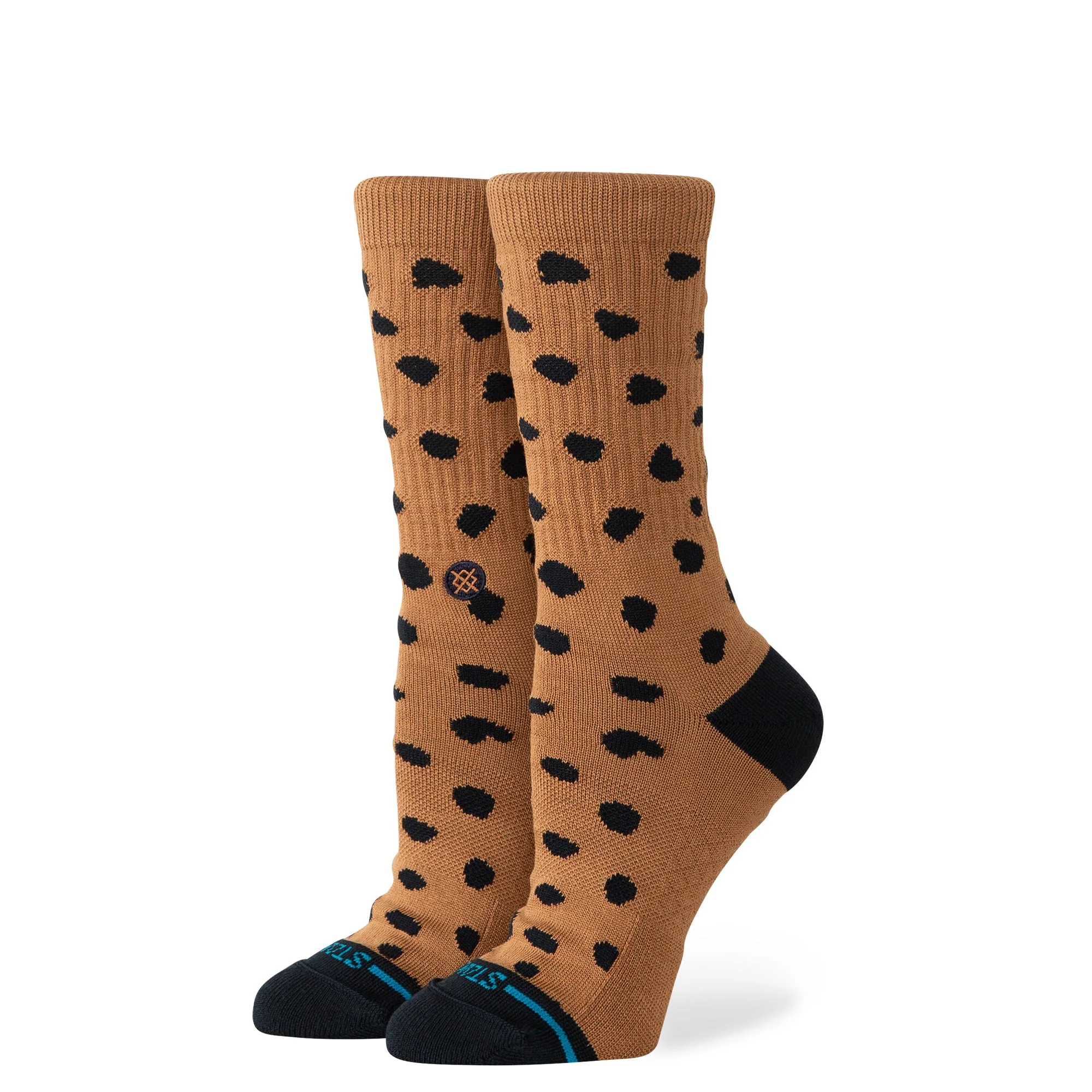 LEOPARD CREW SOCK