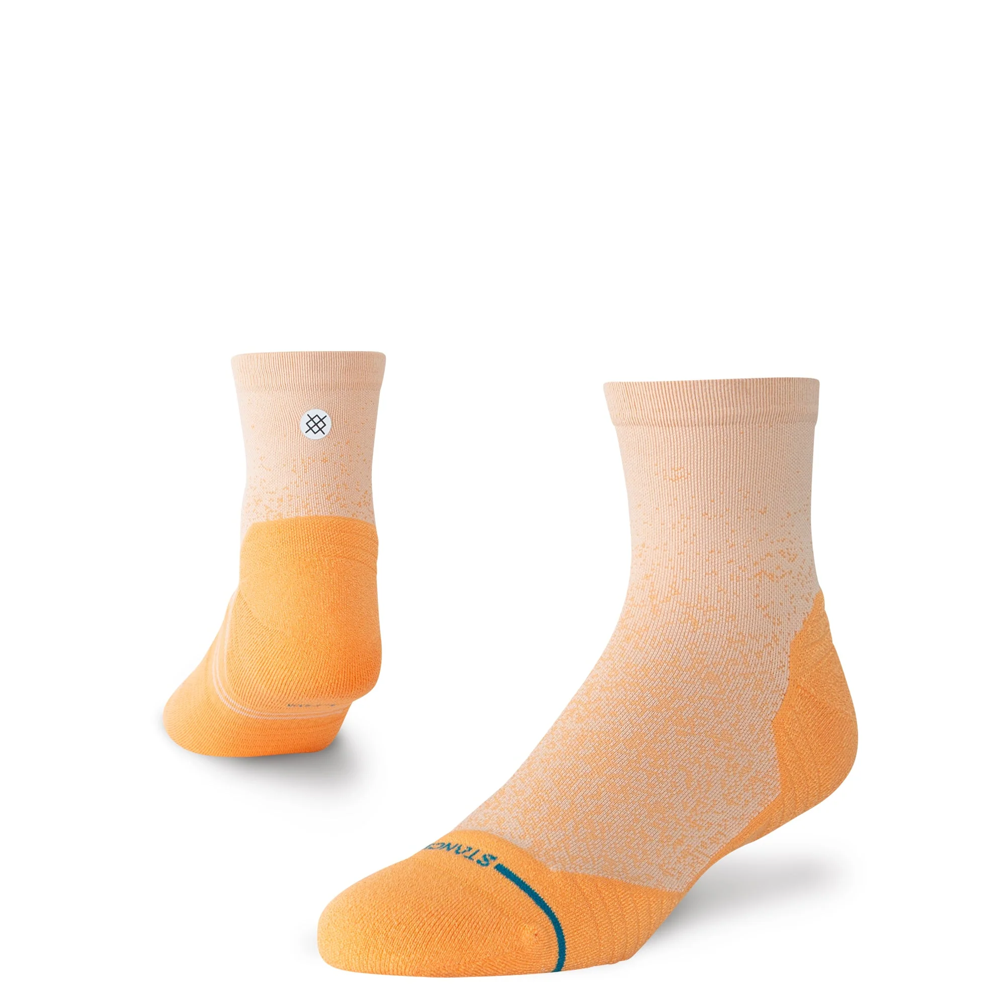 POWDER SPLIT LIGHT QUARTER SOCK