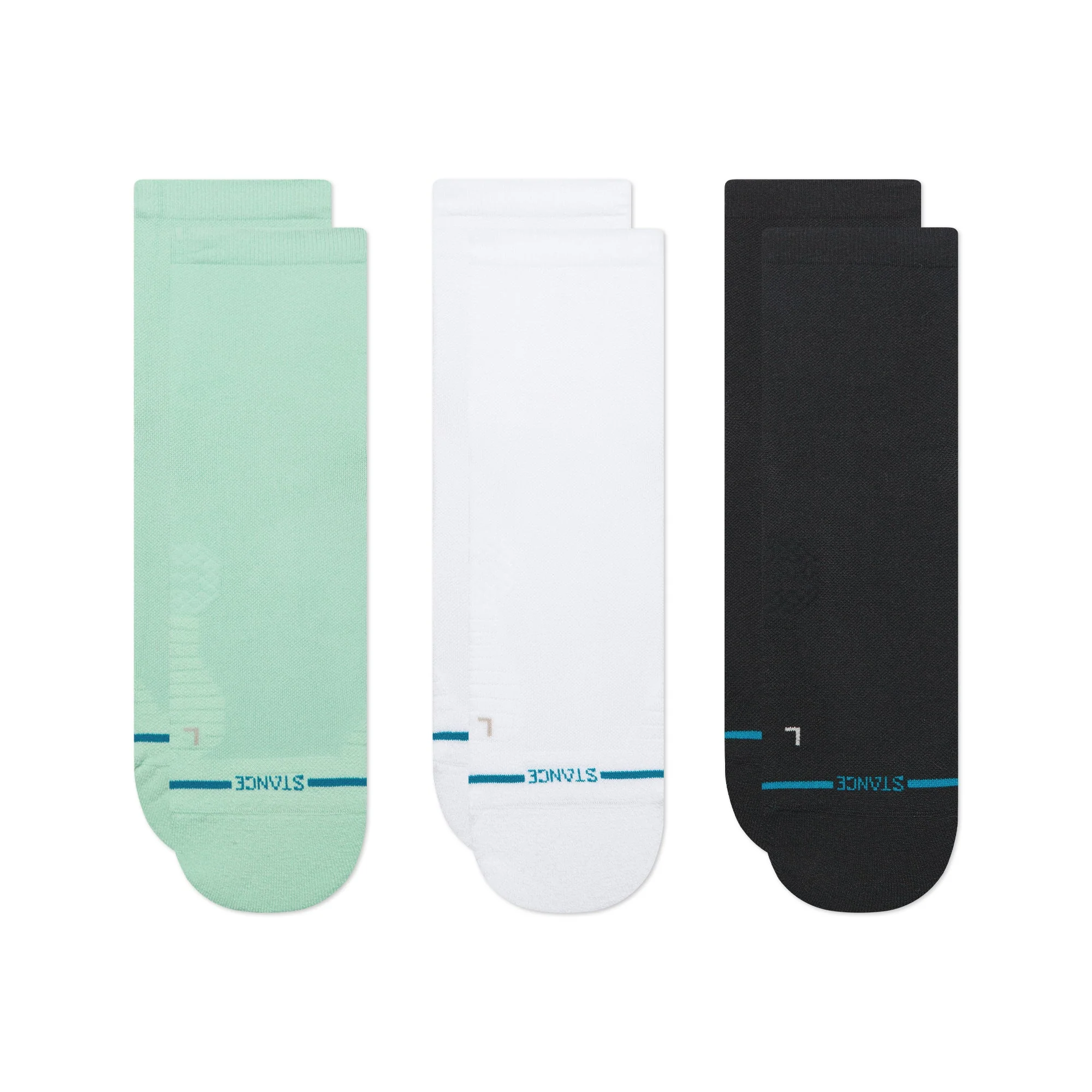 RUN LIGHT QUARTER SOCK 3 PACK