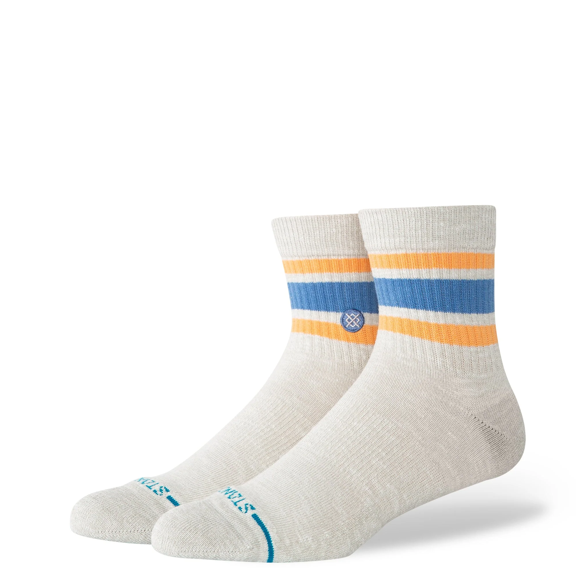SLUB BOYD QUARTER SOCK
