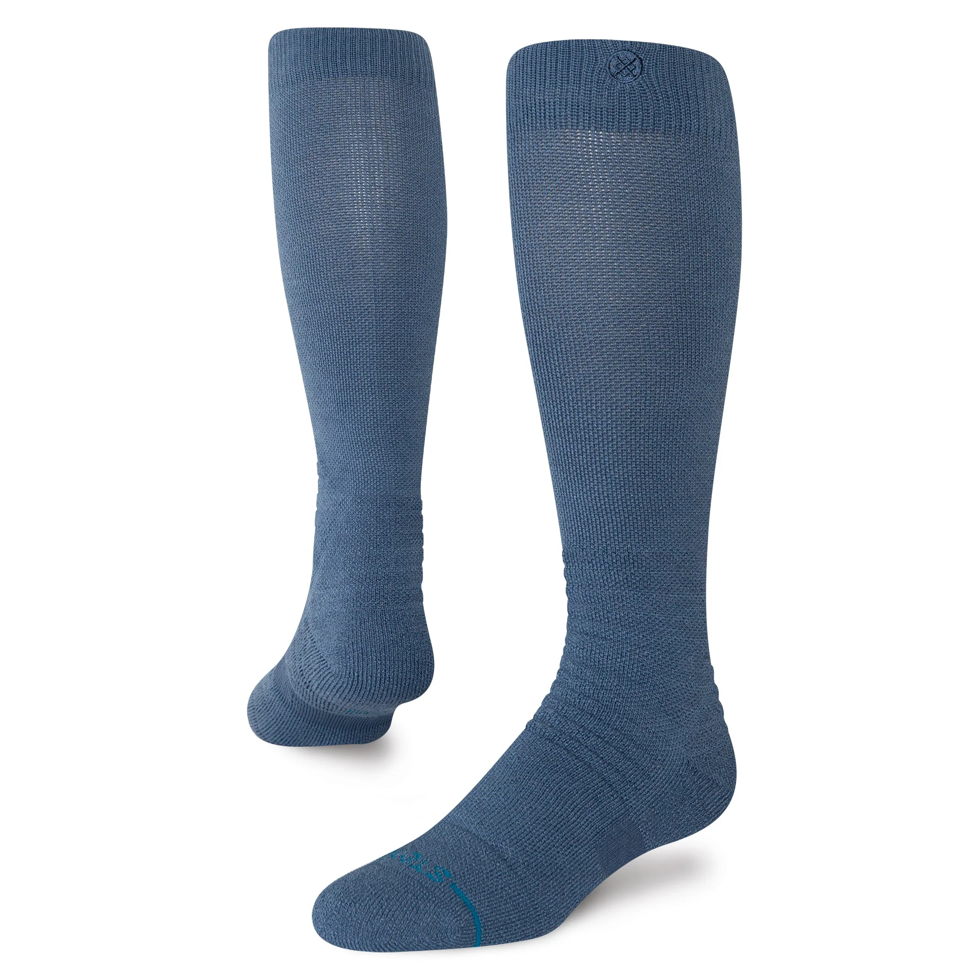 SOLID MID WOOL SNOW SOCK