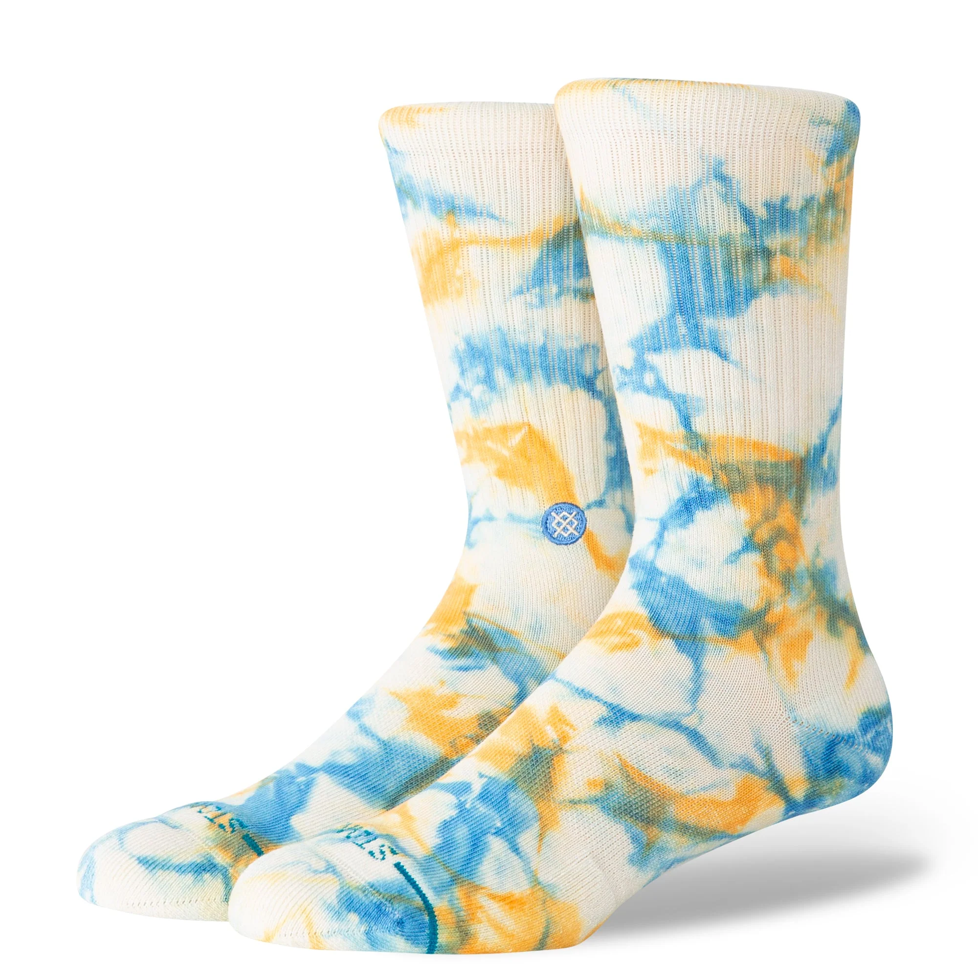 SPOTTY DYE CREW SOCK