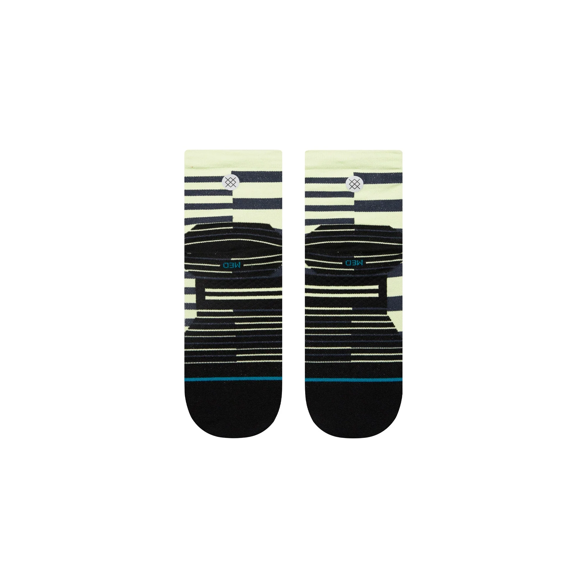 STAGGERED ULTRA LIGHT QUARTER SOCK - Image 3