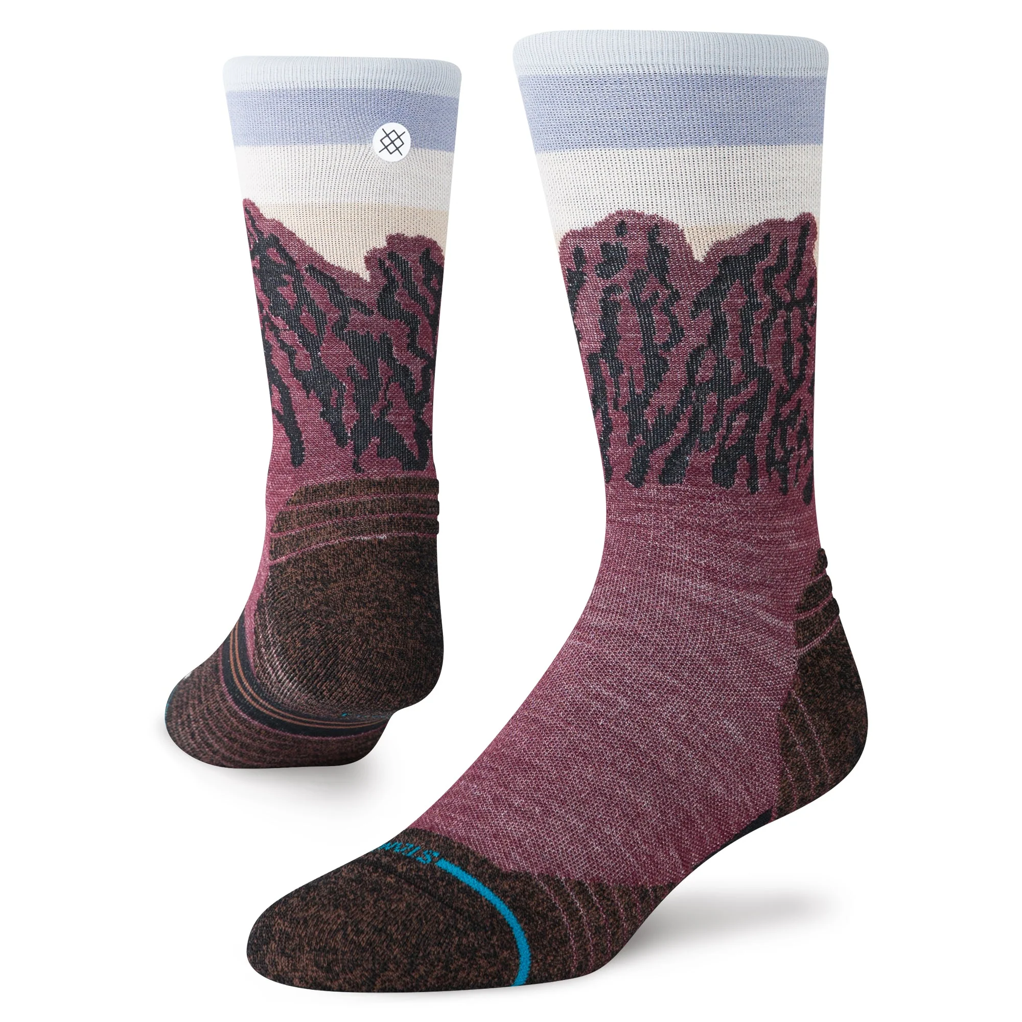 THE RIDGE LIGHT WOOL CREW SOCK