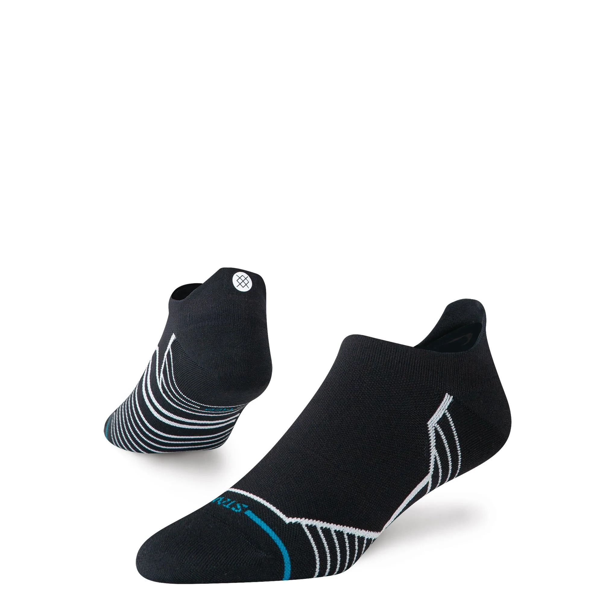VARIEGATED ULTRA LIGHT TAB SOCK
