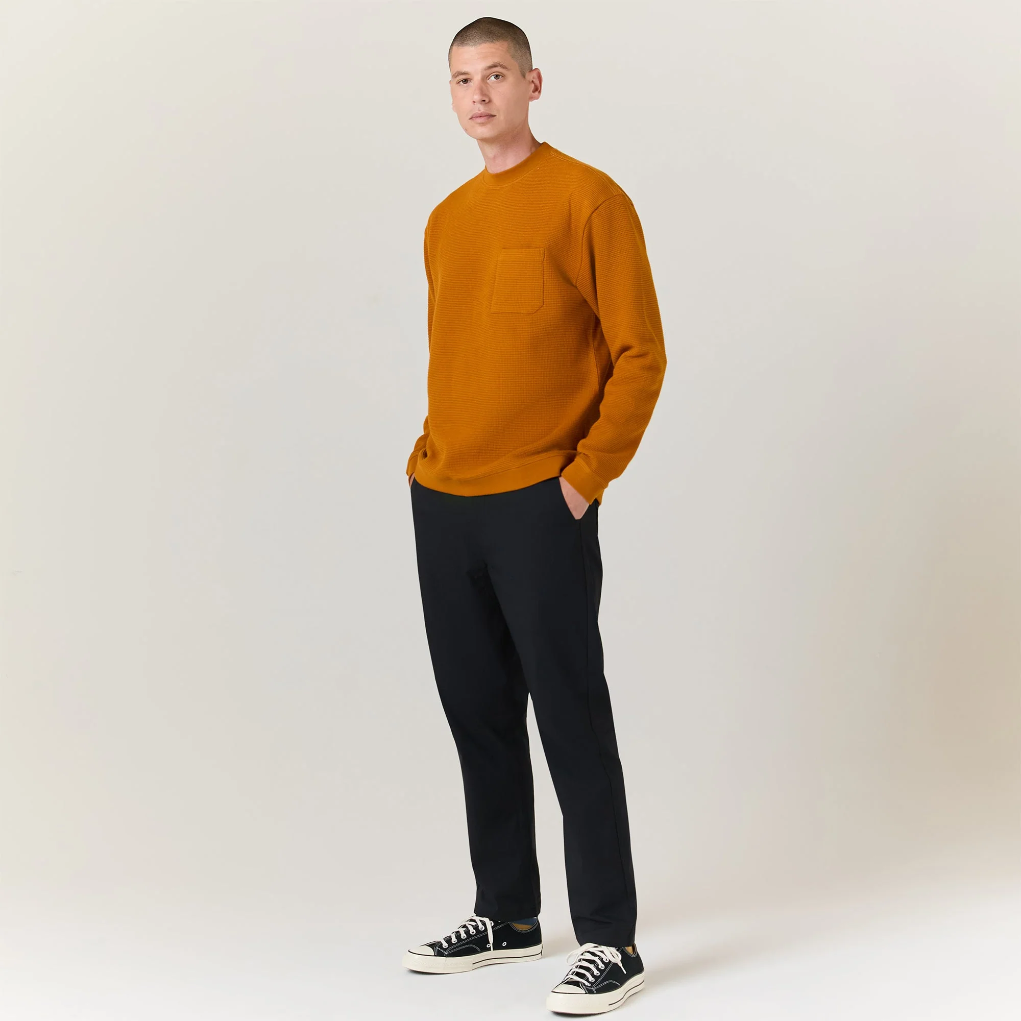 WAFFLE CREWNECK KNIT - Image 3