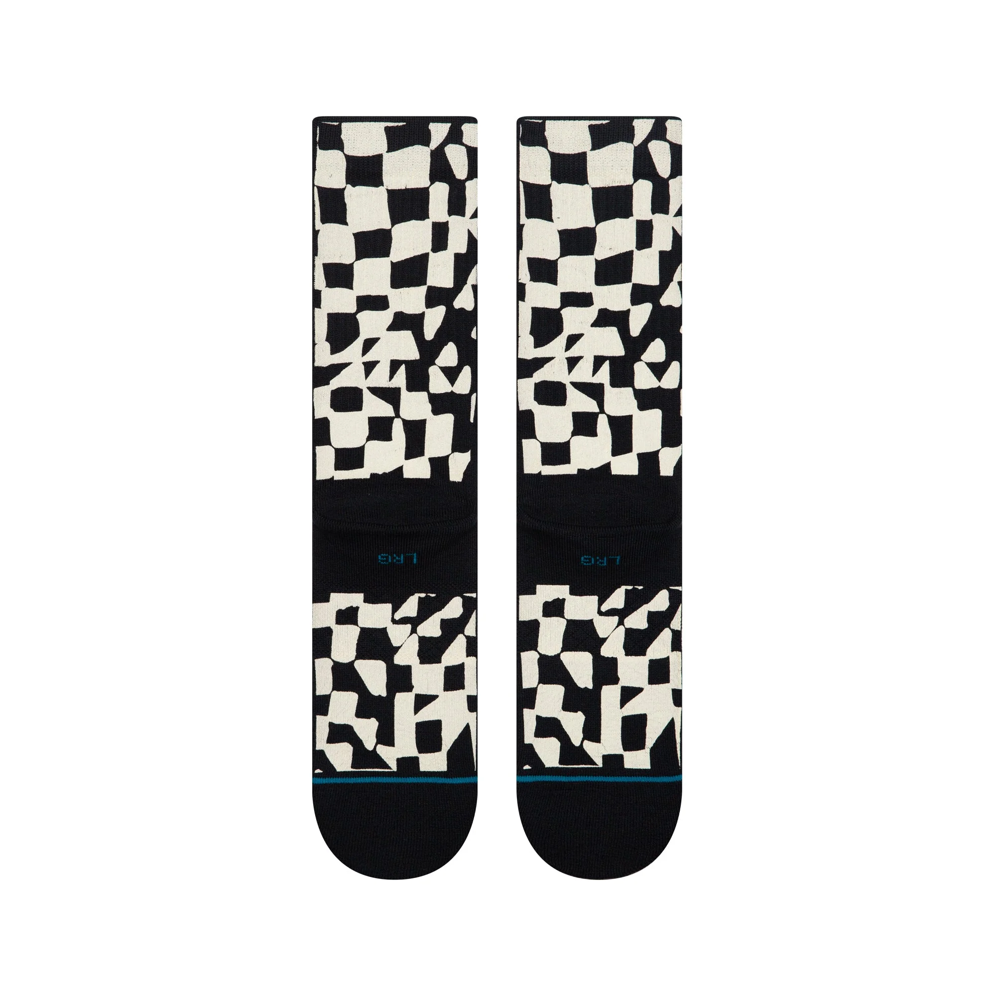 WAVE CHECK CREW SOCK - Image 3
