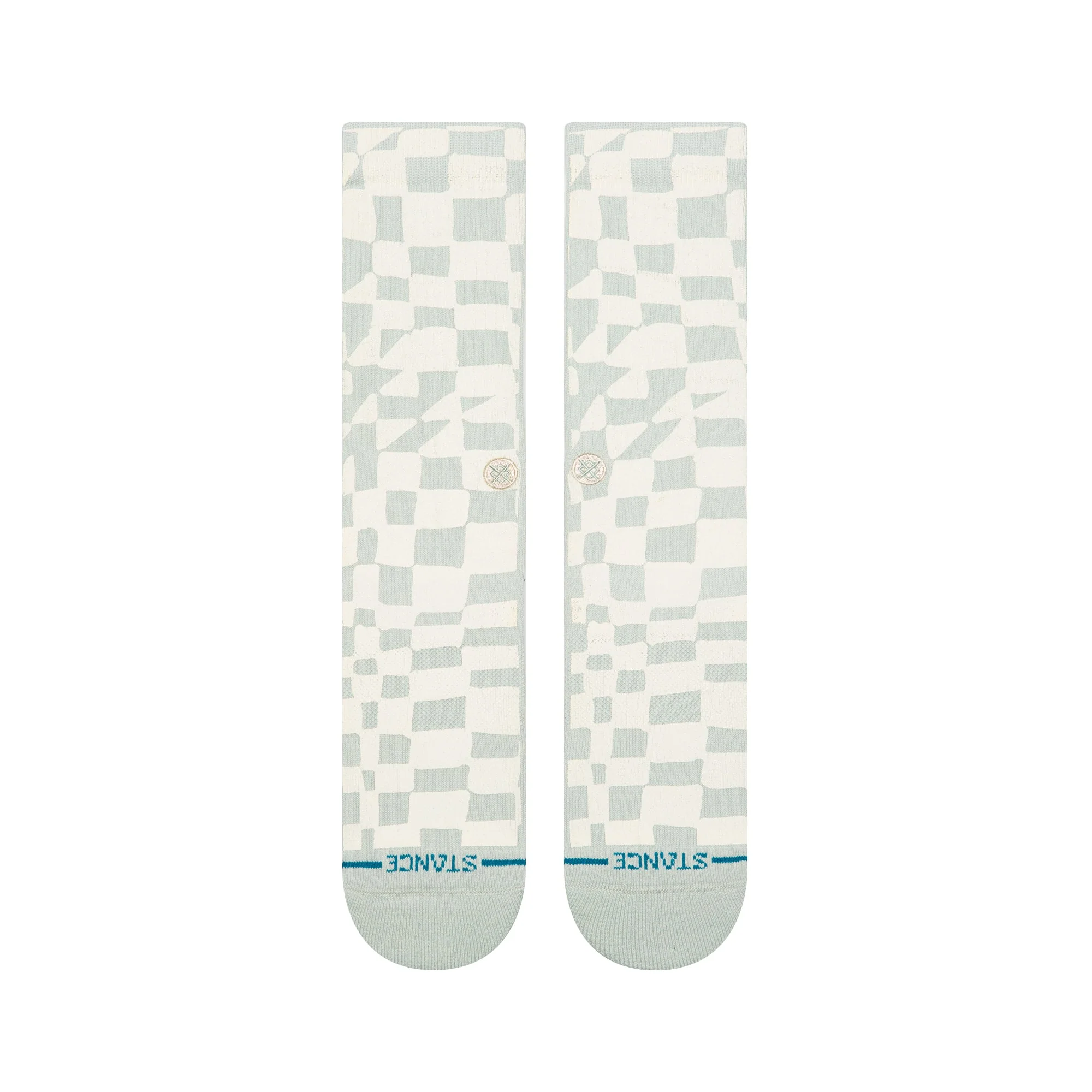 WAVE CHECK CREW SOCK - Image 2