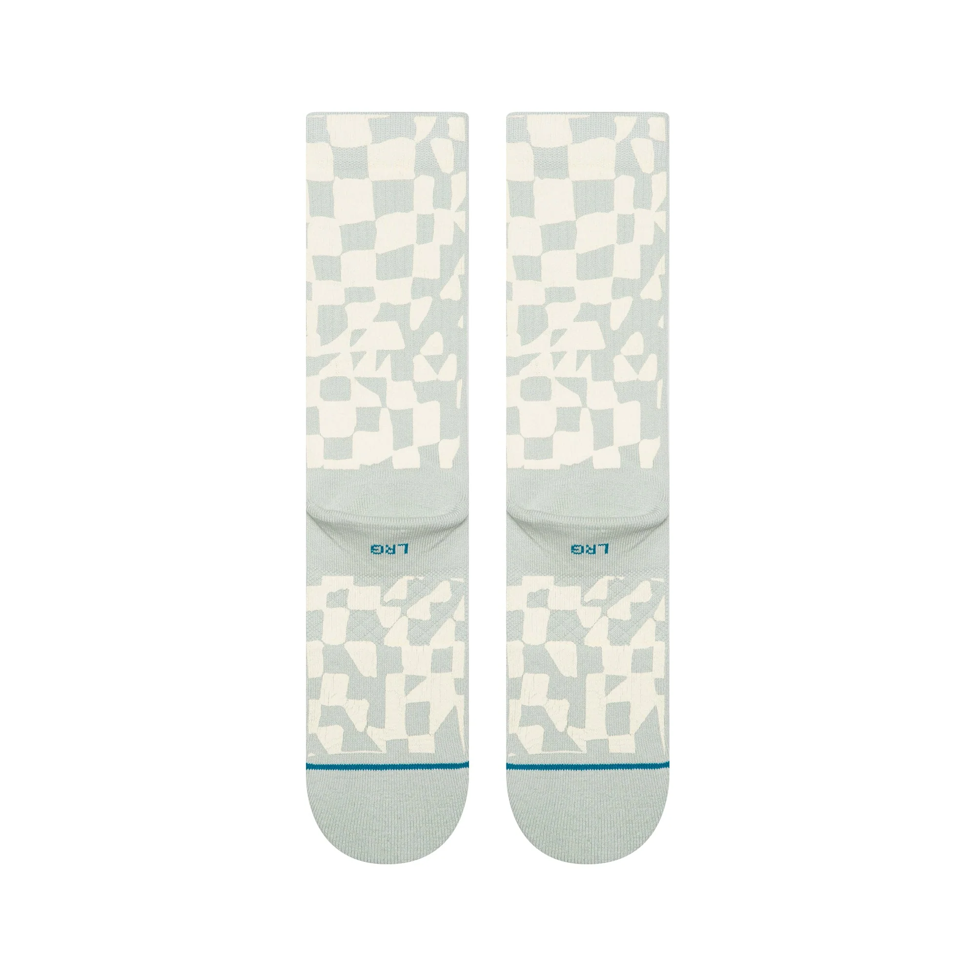 WAVE CHECK CREW SOCK - Image 3