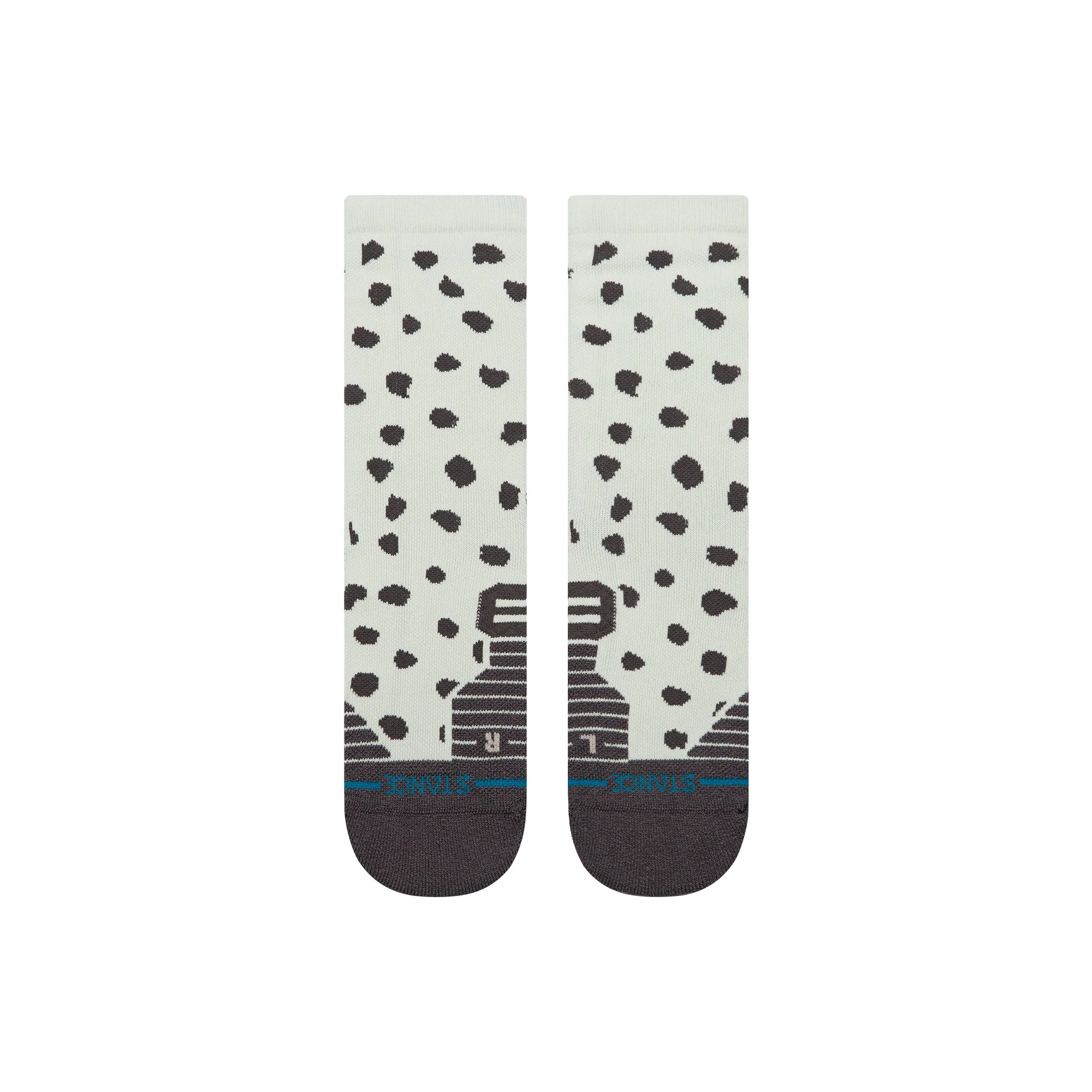 WOMENS LEOPARD MID CREW SOCK - Image 3