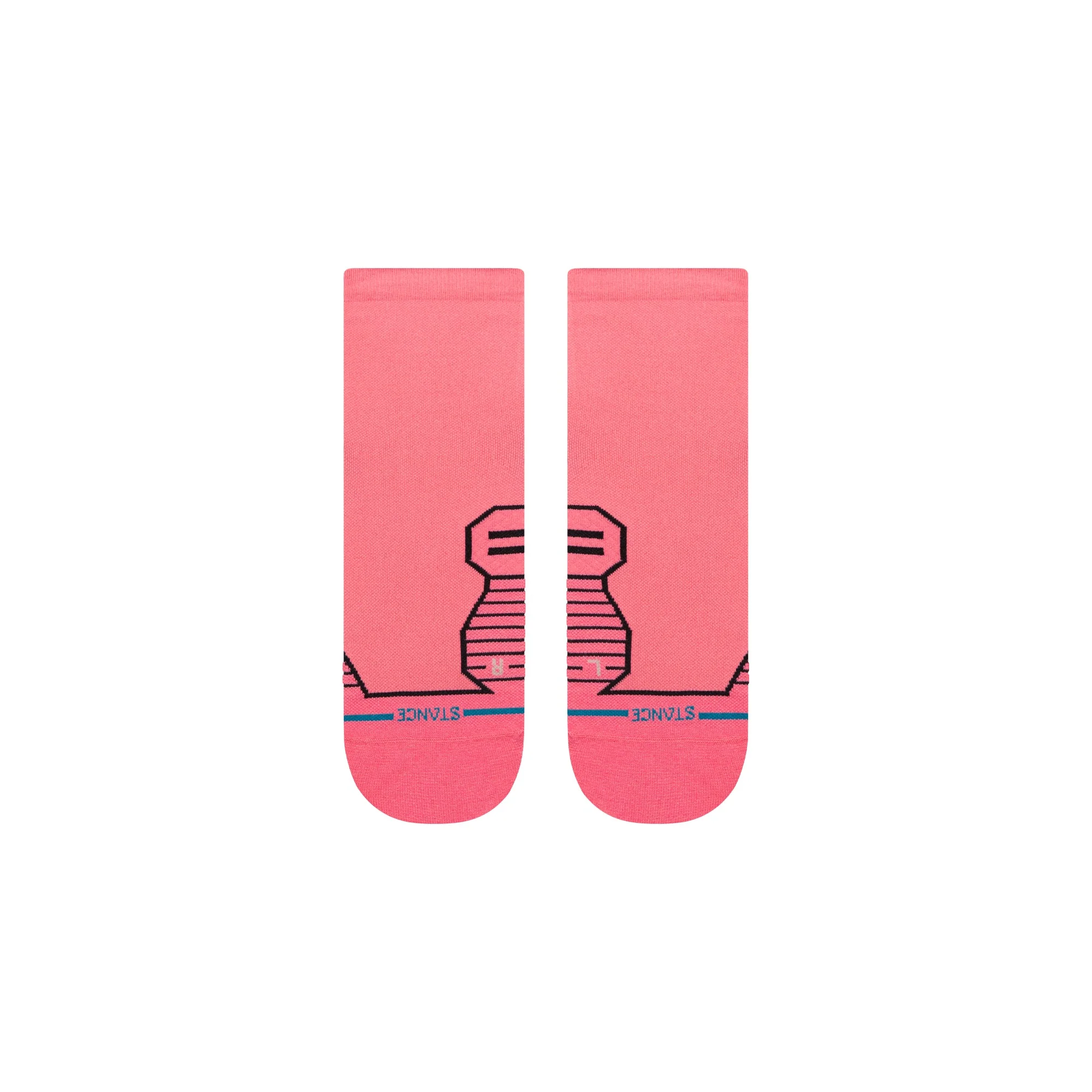 WOMENS VARIEGATED ULTRA LIGHT QUARTER SOCK - Image 3